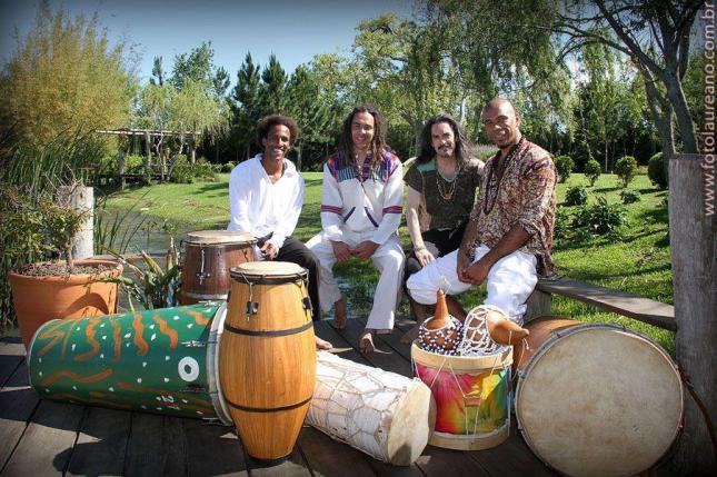 show do "Alabê Ôni" – com Richard Serraria, Kako Xavier, Walter Pingo Mello Ferreira e Mimmo Ferreira