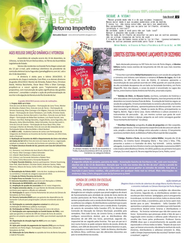 Fala Brasil pag 12 dez 13